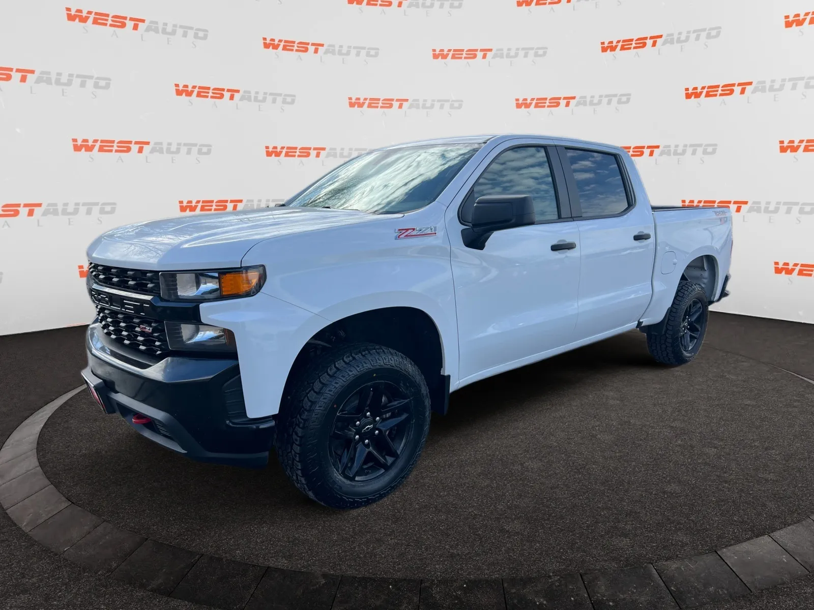 White 2020 Chevrolet Silverado 1500 Custom Trail Boss for sale in West Valley City, UT