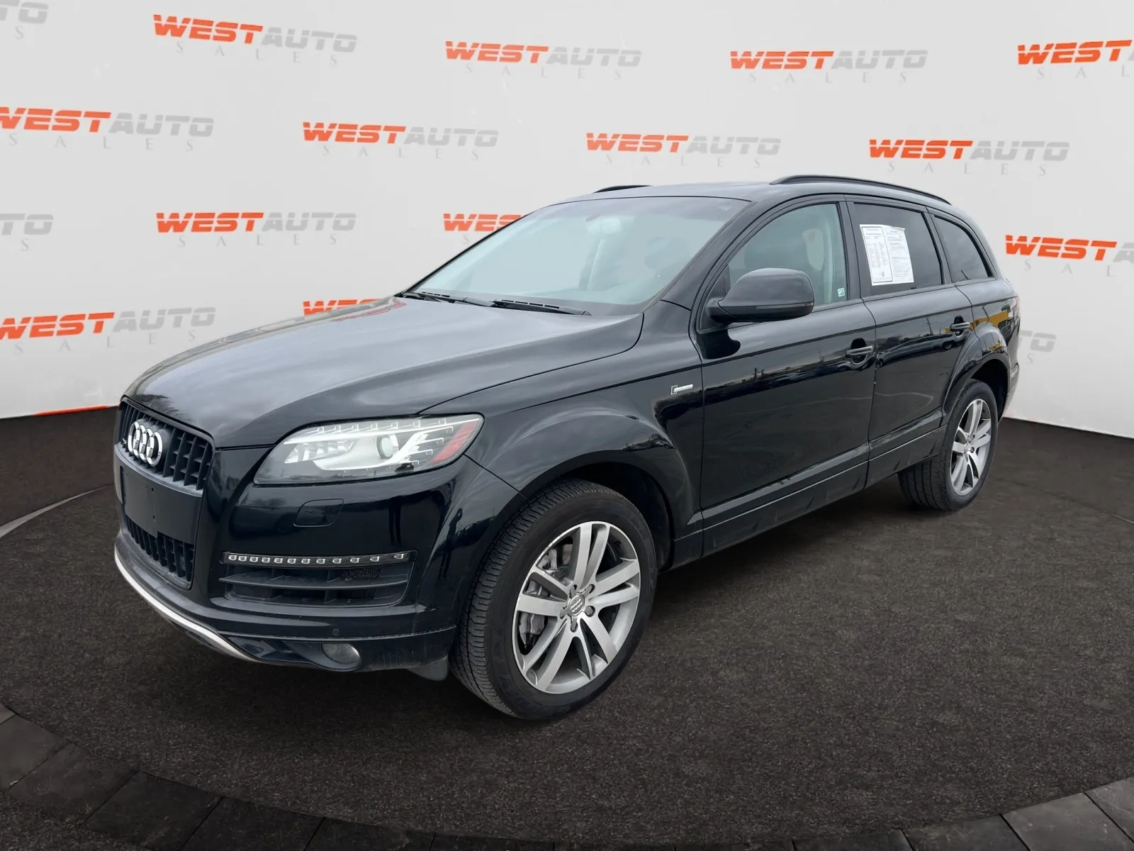Black 2015 Audi Q7 3.0T Premium for sale in West Valley City, UT