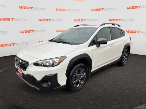 White 2021 Subaru Crosstrek Sport for sale in West Valley City, UT
