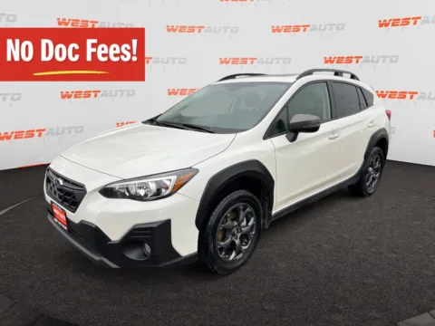 White 2021 Subaru Crosstrek Sport for sale in West Valley City, UT