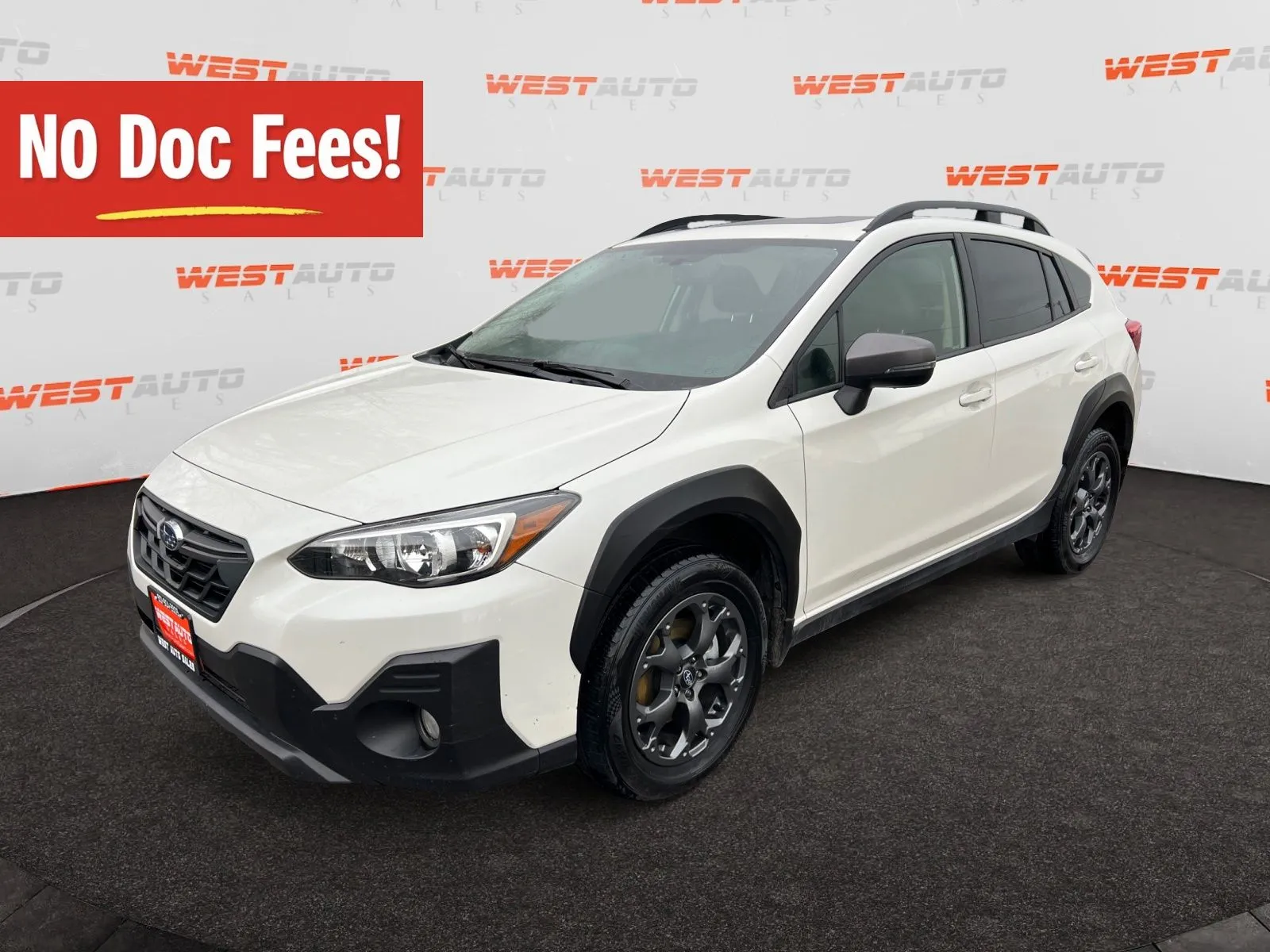 White 2021 Subaru Crosstrek Sport for sale in West Valley City, UT