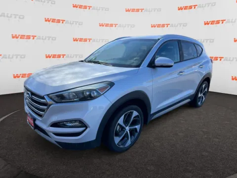 Silver 2017 Hyundai Tucson Limited for sale in West Valley City, UT
