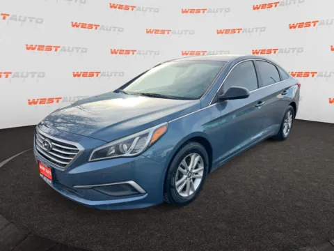 Blue 2017 Hyundai Sonata for sale in West Valley City, UT
