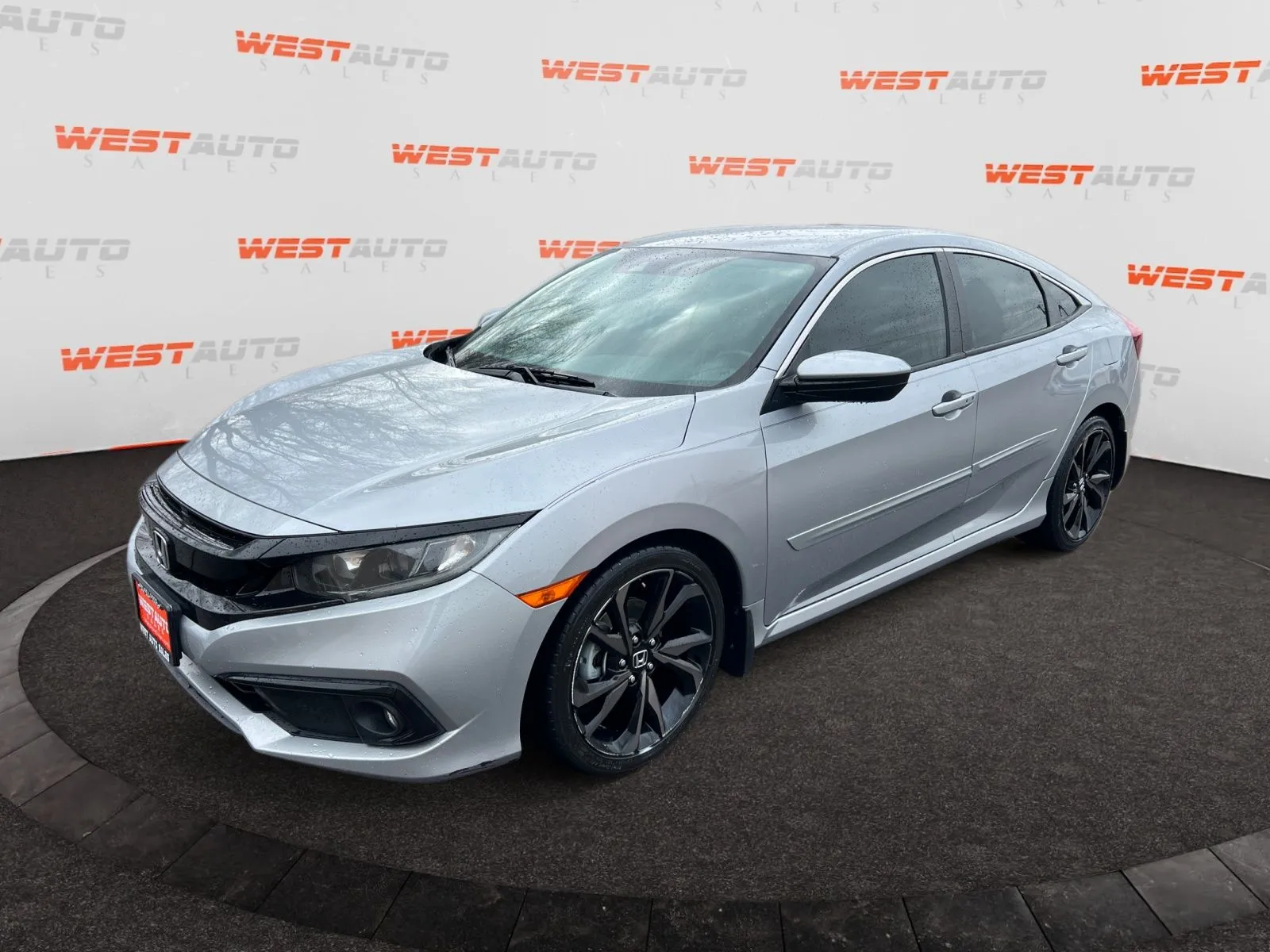 Silver 2020 Honda Civic Sport for sale in West Valley City, UT