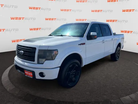 Blue 2014 Ford F-150 FX4 for sale in West Valley City, UT