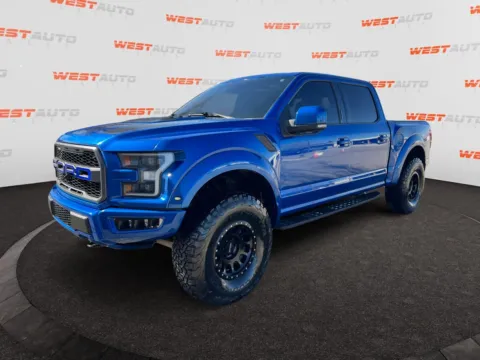 Blue 2017 Ford F-150 Raptor for sale in West Valley City, UT