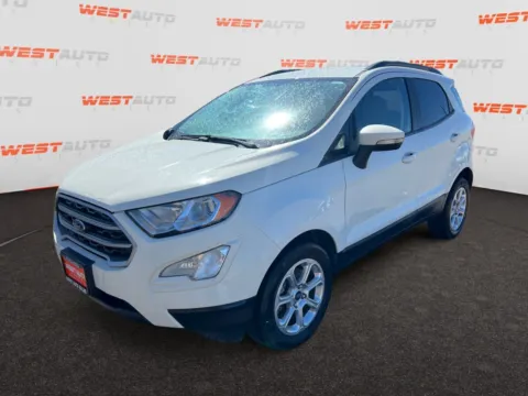 White 2020 Ford EcoSport SE for sale in West Valley City, UT