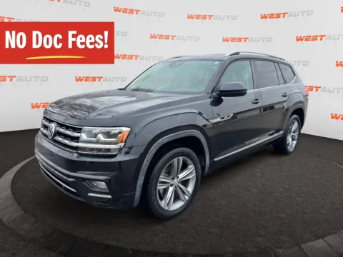 Gray 2019 Volkswagen Atlas 3.6L V6 SEL R-Line for sale in West Valley City, UT