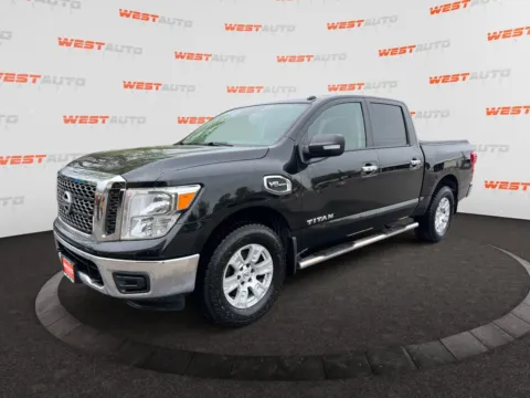 Black 2017 Nissan Titan SV for sale in West Valley City, UT