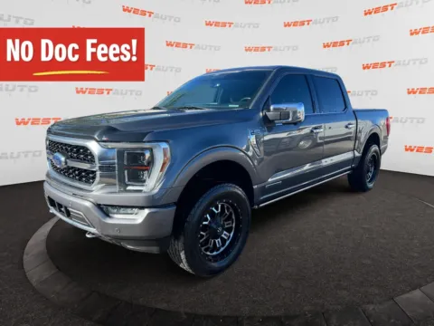 Gray 2021 Ford F-150 Platinum for sale in West Valley City, UT