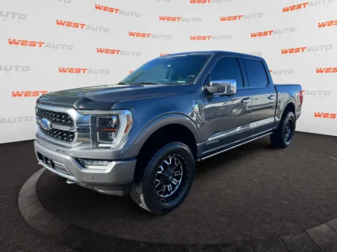 Blue 2021 Ford F-150 Platinum for sale in West Valley City, UT