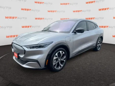 Silver 2021 Ford Mustang Mach-E Premium for sale in West Valley City, UT