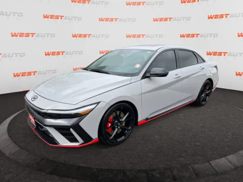 Gray 2025 Hyundai Elantra N for sale in West Valley City, UT