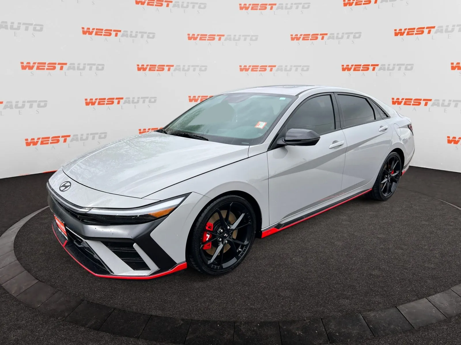 Gray 2025 Hyundai Elantra N for sale in West Valley City, UT