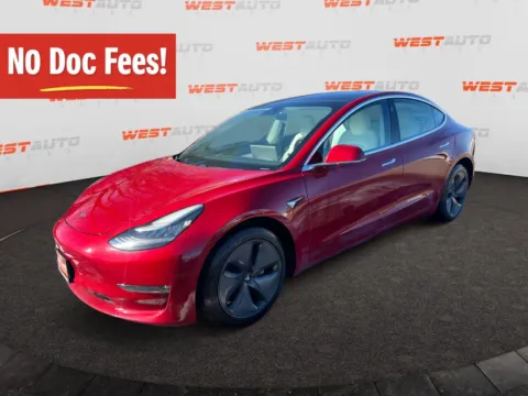 Red 2019 Tesla Model 3 Long Range for sale in West Valley City, UT
