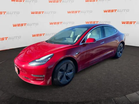 Red 2019 Tesla Model 3 Long Range for sale in West Valley City, UT