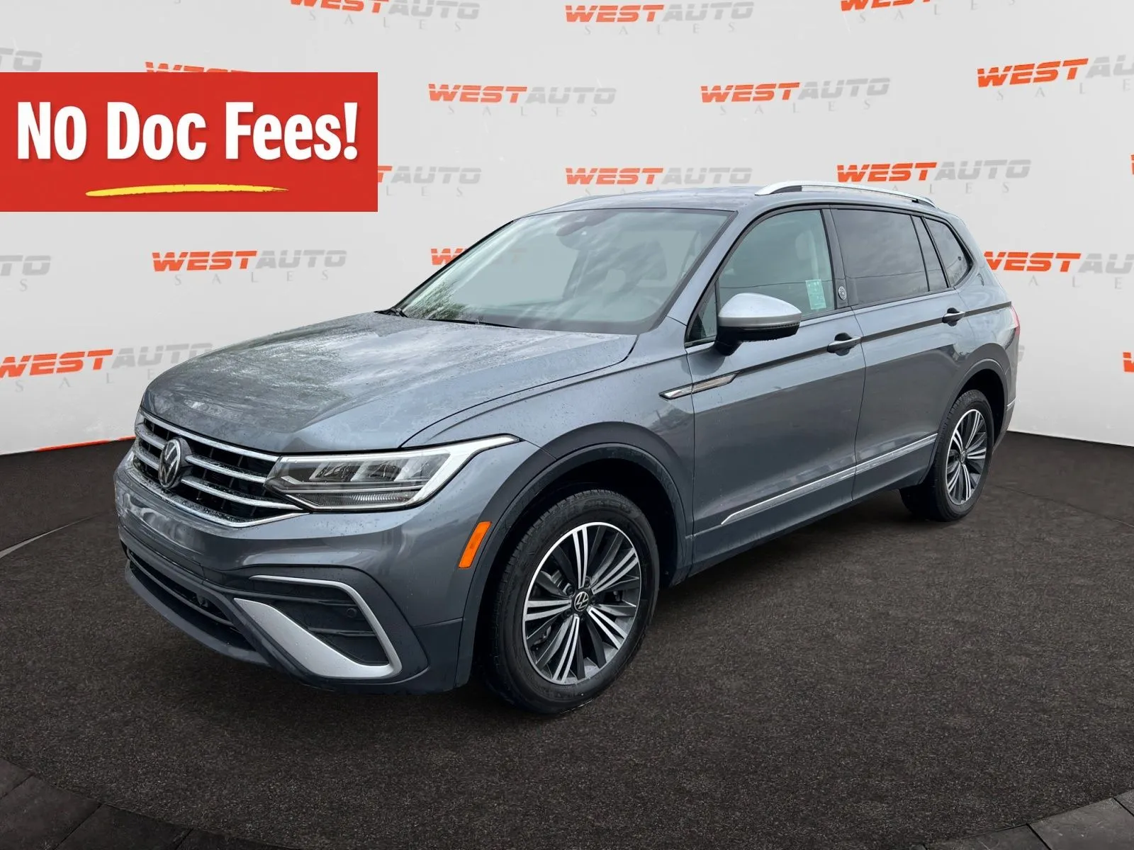 Gray 2024 Volkswagen Tiguan 2.0T Wolfsburg Edition for sale in West Valley City, UT