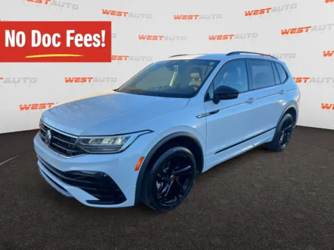 White 2023 Volkswagen Tiguan 2.0T SE R-Line Black for sale in West Valley City, UT