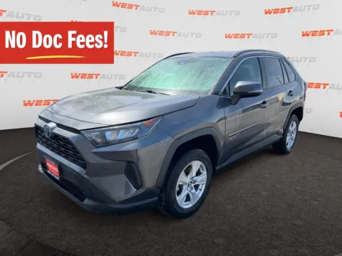 Gray 2019 Toyota RAV4 Hybrid LE for sale in West Valley City, UT
