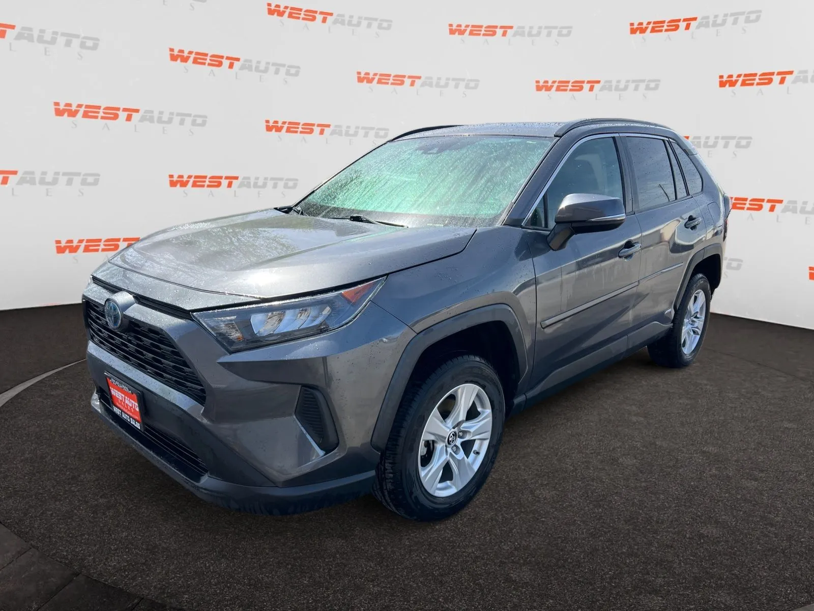 Gray 2019 Toyota RAV4 Hybrid LE for sale in West Valley City, UT