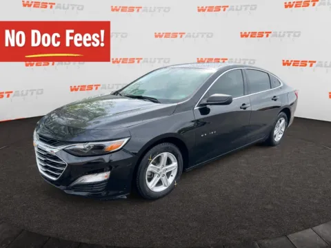 Black 2022 Chevrolet Malibu LS for sale in West Valley City, UT