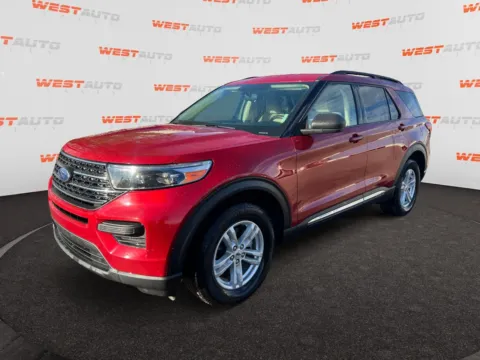 Red 2020 Ford Explorer XLT for sale in West Valley City, UT