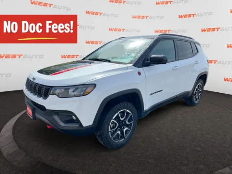 White 2024 Jeep Compass Trailhawk for sale in West Valley City, UT