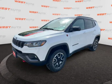 White 2024 Jeep Compass Trailhawk for sale in West Valley City, UT