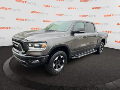 Gray 2021 Ram 1500 Rebel for sale in West Valley City, UT