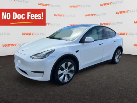 White 2021 Tesla Model Y Long Range for sale in West Valley City, UT
