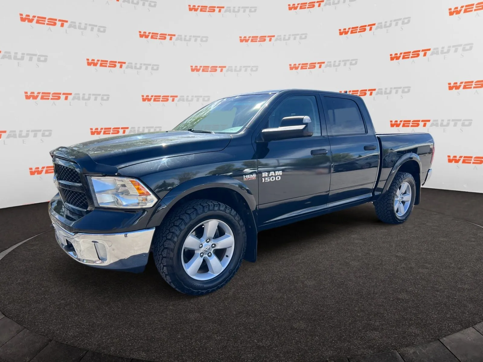 Black 2018 Ram 1500 for sale in West Valley City, UT