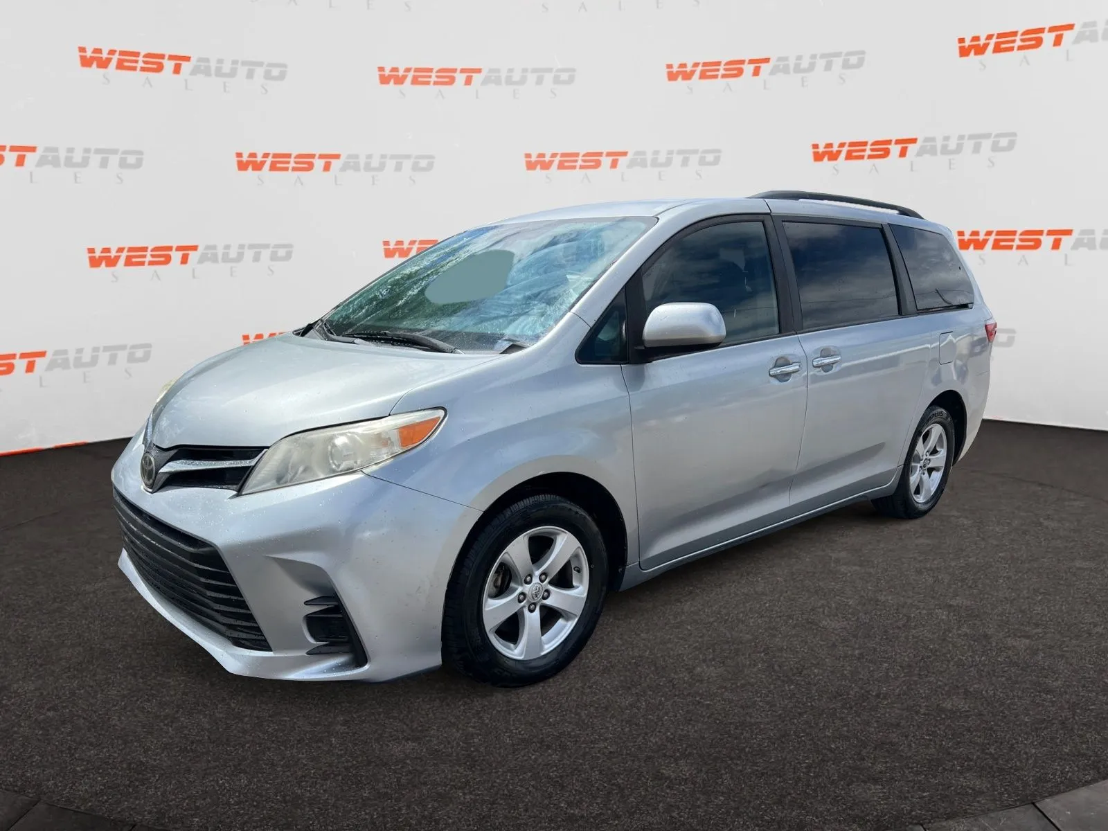 Silver 2019 Toyota Sienna LE for sale in West Valley City, UT