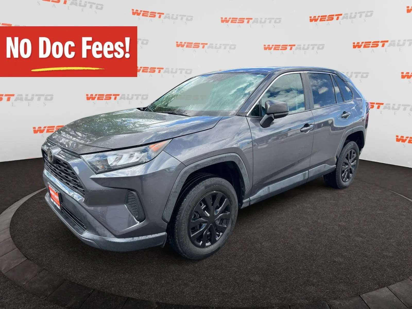 Gray 2022 Toyota RAV4 LE for sale in West Valley City, UT