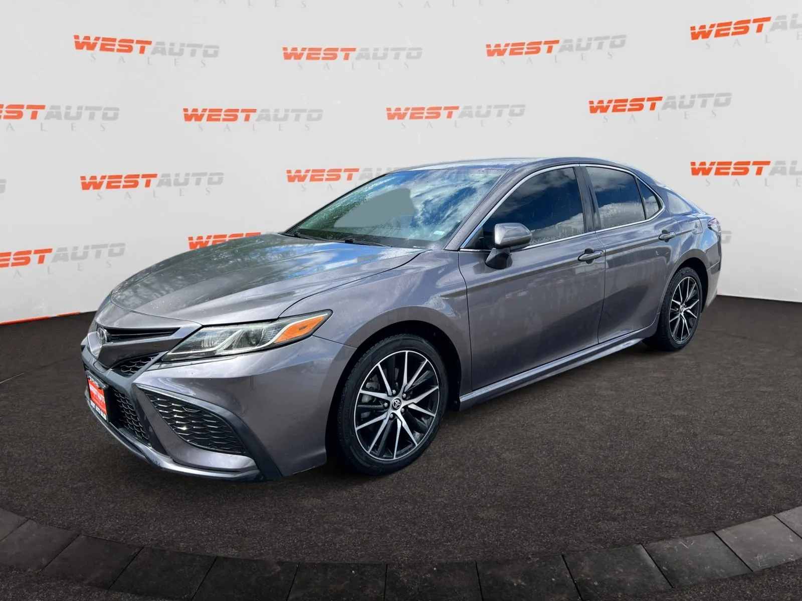 Gray 2021 Toyota Camry SE for sale in West Valley City, UT