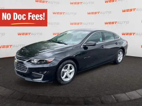 Black 2016 Chevrolet Malibu LS for sale in West Valley City, UT