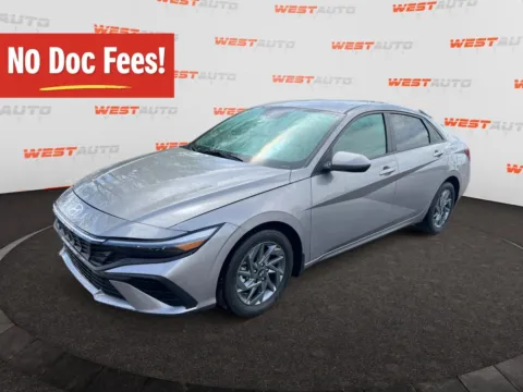 Gray 2024 Hyundai Elantra Hybrid Blue for sale in West Valley City, UT