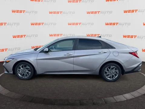 Photos of 2024 Hyundai Elantra Hybrid Blue for sale in West Valley City, UT at West Auto Sales - West Valley