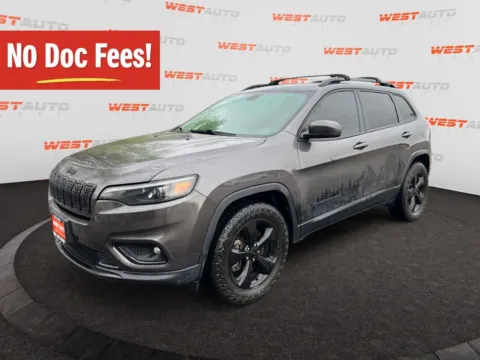 Gray 2020 Jeep Cherokee Altitude for sale in West Valley City, UT