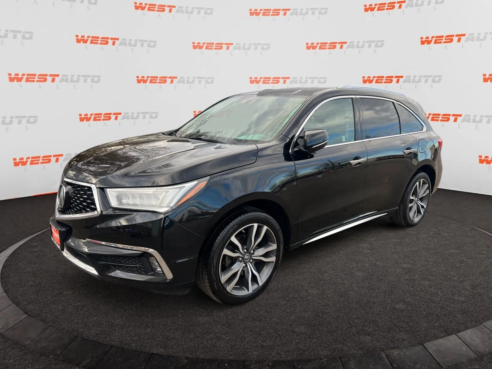 Black 2019 Acura MDX 3.5L Advance Pkg w/Entertainment Pkg for sale in West Valley City, UT