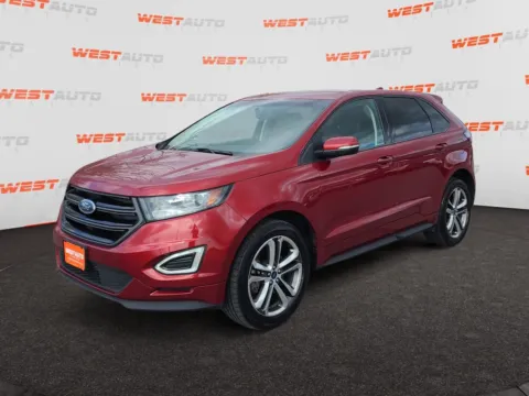 Red 2018 Ford Edge Sport for sale in West Valley City, UT