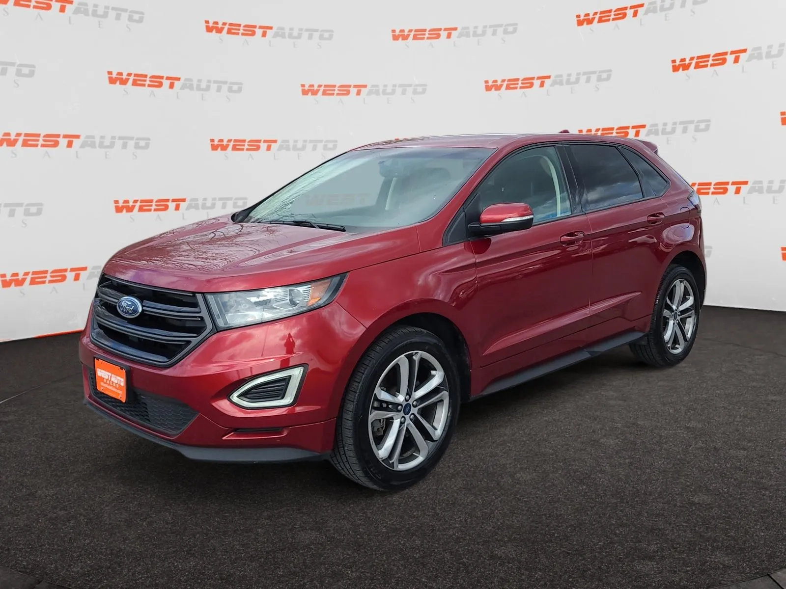 Red 2018 Ford Edge Sport for sale in West Valley City, UT
