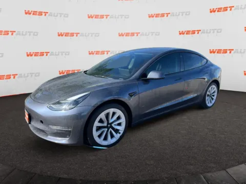 Blue 2022 Tesla Model 3 for sale in West Valley City, UT
