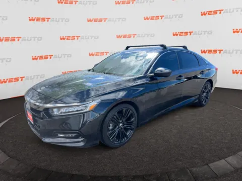 Black 2018 Honda Accord Sport 2.0T for sale in West Valley City, UT