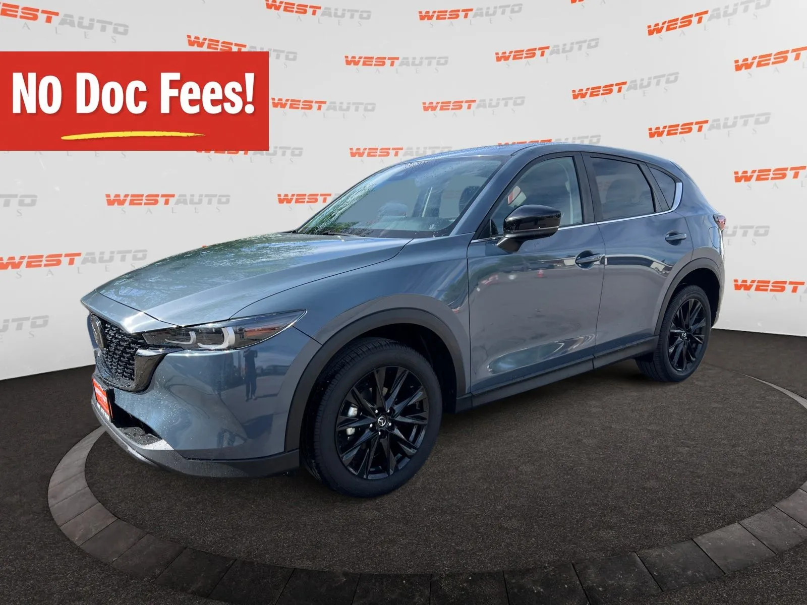 Gray 2023 Mazda CX-5 2.5 S Carbon Edition for sale in West Valley City, UT