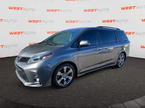 Gray 2019 Toyota Sienna SE for sale in West Valley City, UT