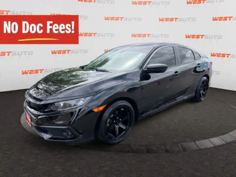 Black 2021 Honda Civic Sport for sale in West Valley City, UT