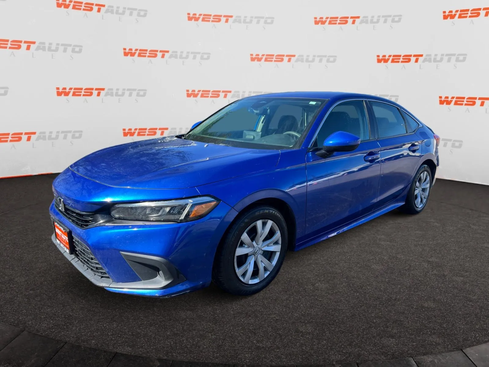 Blue 2024 Honda Civic LX for sale in West Valley City, UT