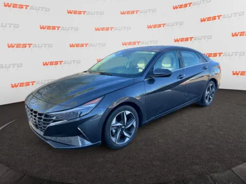 Gray 2021 Hyundai Elantra Limited for sale in West Valley City, UT