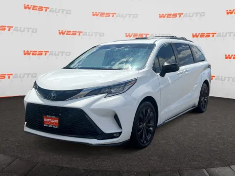 White 2022 Toyota Sienna XSE for sale in West Valley City, UT