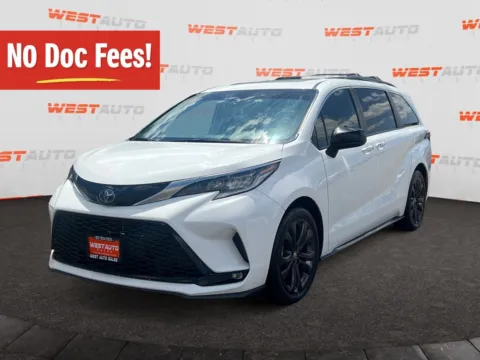 White 2022 Toyota Sienna XSE for sale in West Valley City, UT
